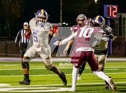 Thumbnail 2 in Marlin vs Ganado (UIL 2A D1 Football Region 4 Quarterfinal) photogallery.