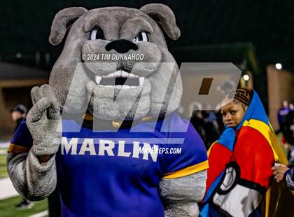 Thumbnail 1 in Marlin vs Ganado (UIL 2A D1 Football Region 4 Quarterfinal) photogallery.