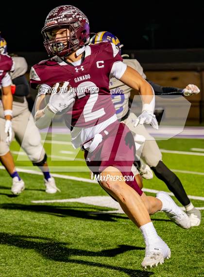Thumbnail 3 in Marlin vs Ganado (UIL 2A D1 Football Region 4 Quarterfinal) photogallery.