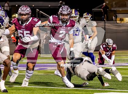 Thumbnail 2 in Marlin vs Ganado (UIL 2A D1 Football Region 4 Quarterfinal) photogallery.