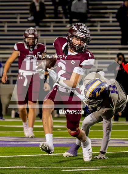 Thumbnail 1 in Marlin vs Ganado (UIL 2A D1 Football Region 4 Quarterfinal) photogallery.
