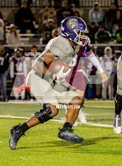 Thumbnail 3 in Marlin vs Ganado (UIL 2A D1 Football Region 4 Quarterfinal) photogallery.
