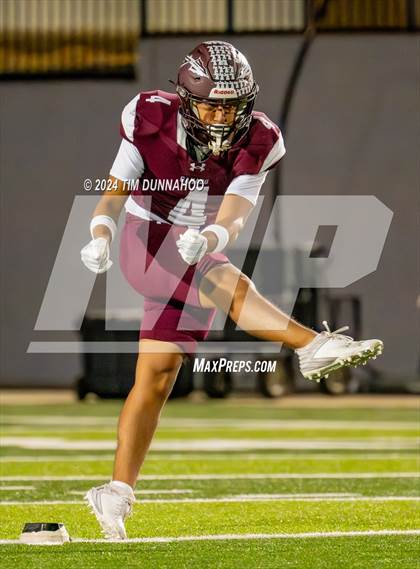 Thumbnail 3 in Marlin vs Ganado (UIL 2A D1 Football Region 4 Quarterfinal) photogallery.