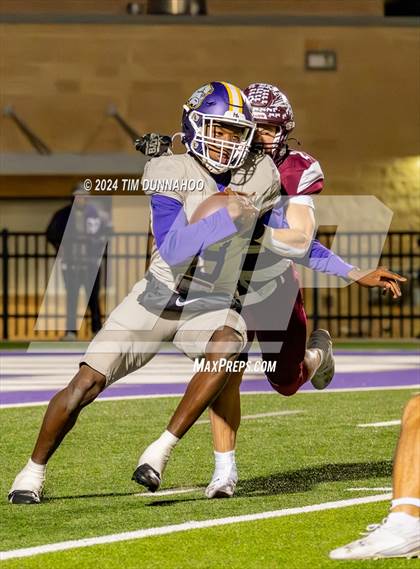 Thumbnail 2 in Marlin vs Ganado (UIL 2A D1 Football Region 4 Quarterfinal) photogallery.