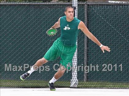 Thumbnail 3 in CIF State Track & Field Championships (Boys Discus) photogallery.