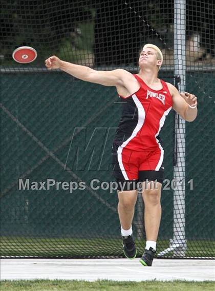 Thumbnail 3 in CIF State Track & Field Championships (Boys Discus) photogallery.