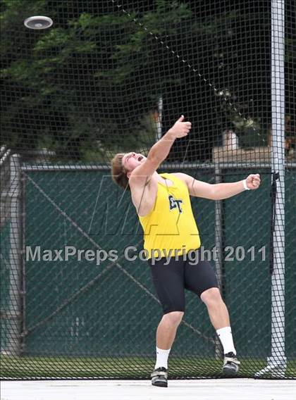 Thumbnail 3 in CIF State Track & Field Championships (Boys Discus) photogallery.