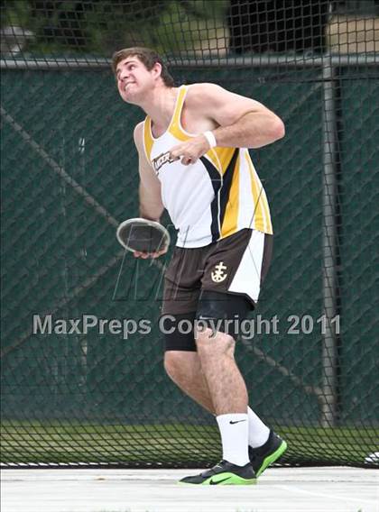 Thumbnail 1 in CIF State Track & Field Championships (Boys Discus) photogallery.