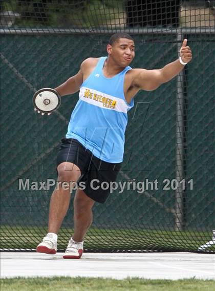 Thumbnail 3 in CIF State Track & Field Championships (Boys Discus) photogallery.
