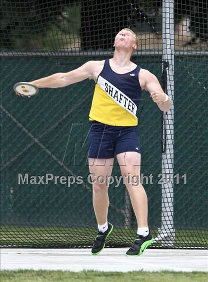 Thumbnail 3 in CIF State Track & Field Championships (Boys Discus) photogallery.