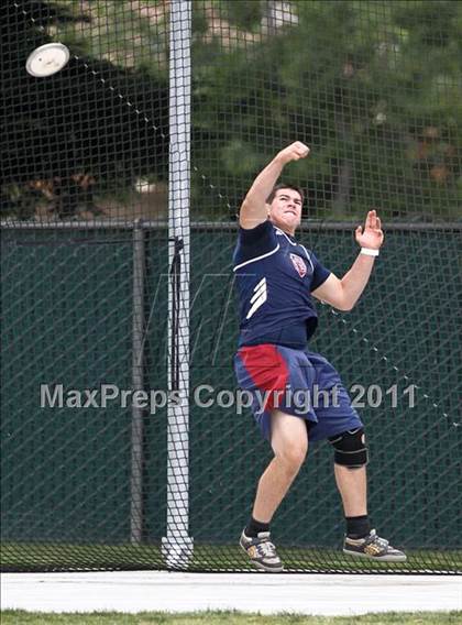 Thumbnail 3 in CIF State Track & Field Championships (Boys Discus) photogallery.