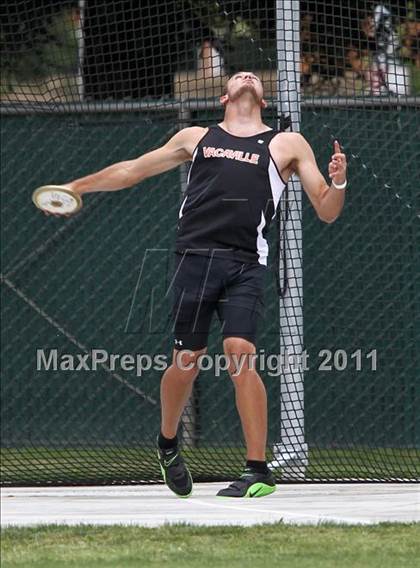 Thumbnail 2 in CIF State Track & Field Championships (Boys Discus) photogallery.