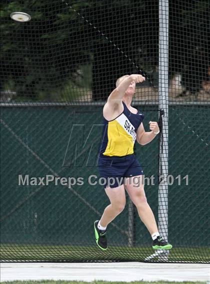 Thumbnail 1 in CIF State Track & Field Championships (Boys Discus) photogallery.