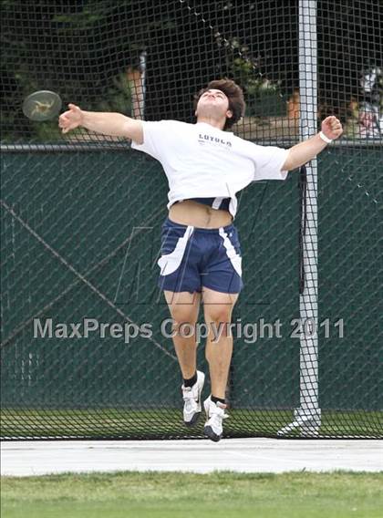 Thumbnail 2 in CIF State Track & Field Championships (Boys Discus) photogallery.