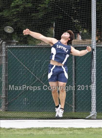 Thumbnail 3 in CIF State Track & Field Championships (Boys Discus) photogallery.