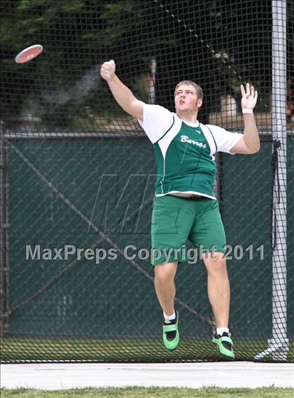 Thumbnail 2 in CIF State Track & Field Championships (Boys Discus) photogallery.