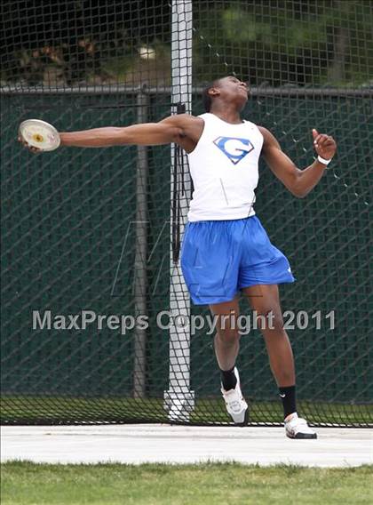 Thumbnail 3 in CIF State Track & Field Championships (Boys Discus) photogallery.