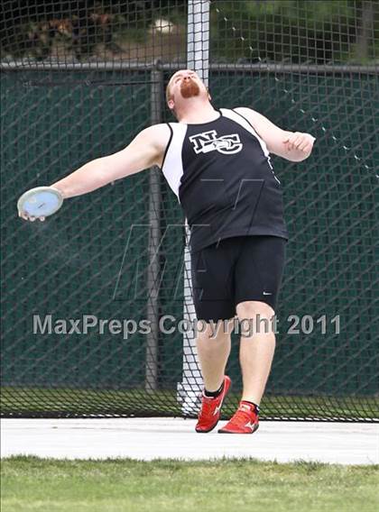 Thumbnail 1 in CIF State Track & Field Championships (Boys Discus) photogallery.