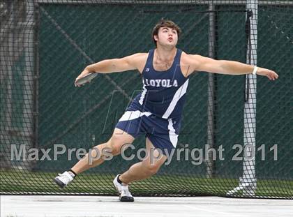 Thumbnail 2 in CIF State Track & Field Championships (Boys Discus) photogallery.