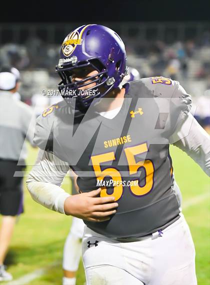Thumbnail 1 in Sunrise Mountain vs. Cactus Shadows (AIA 4A Quarterfinal) photogallery.