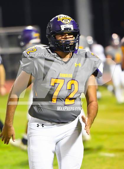 Thumbnail 3 in Sunrise Mountain vs. Cactus Shadows (AIA 4A Quarterfinal) photogallery.