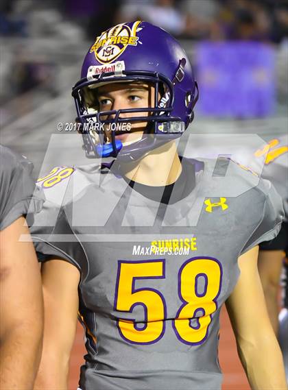 Thumbnail 1 in Sunrise Mountain vs. Cactus Shadows (AIA 4A Quarterfinal) photogallery.