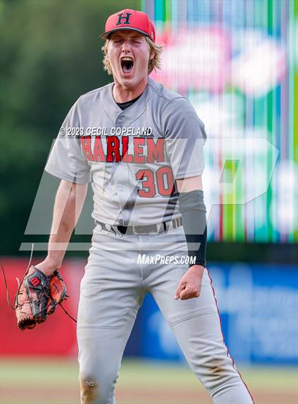 Thumbnail 2 in Harlem vs. Ringgold (GHSA 3A Championship) - Game 1 photogallery.