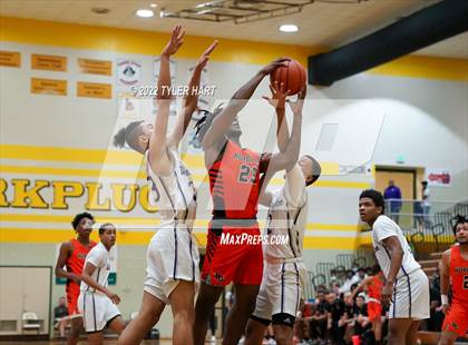 Thumbnail 2 in Beech Grove vs. Indianapolis Washington (IHSAA 3A Sectional Final) photogallery.