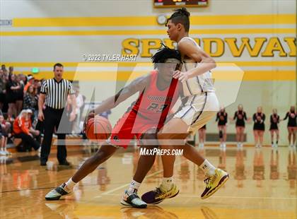 Thumbnail 3 in Beech Grove vs. Indianapolis Washington (IHSAA 3A Sectional Final) photogallery.