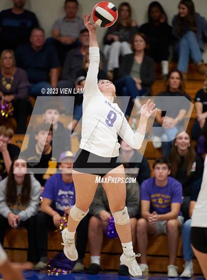 Thumbnail 3 in Amador Valley vs Foothill (CIF NCS Division 1 Semifinal Playoff) photogallery.