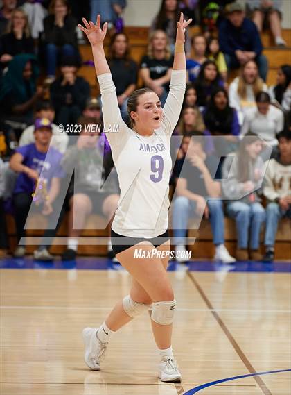 Thumbnail 3 in Amador Valley vs Foothill (CIF NCS Division 1 Semifinal Playoff) photogallery.
