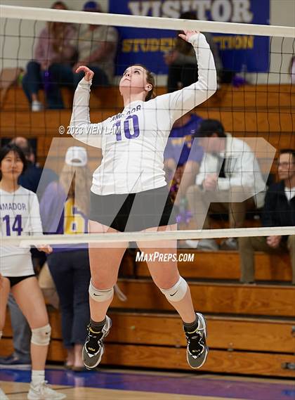 Thumbnail 3 in Amador Valley vs Foothill (CIF NCS Division 1 Semifinal Playoff) photogallery.