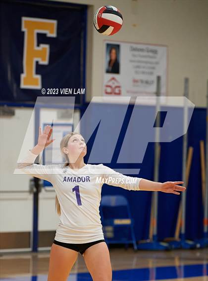 Thumbnail 2 in Amador Valley vs Foothill (CIF NCS Division 1 Semifinal Playoff) photogallery.