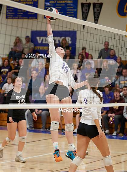 Thumbnail 1 in Amador Valley vs Foothill (CIF NCS Division 1 Semifinal Playoff) photogallery.