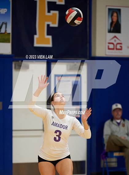 Thumbnail 2 in Amador Valley vs Foothill (CIF NCS Division 1 Semifinal Playoff) photogallery.