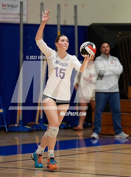 Thumbnail 1 in Amador Valley vs Foothill (CIF NCS Division 1 Semifinal Playoff) photogallery.