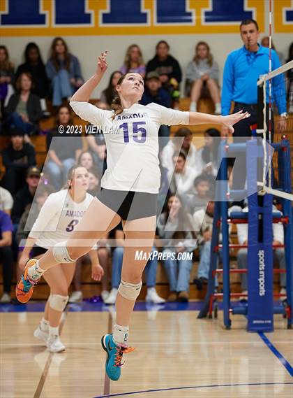 Thumbnail 2 in Amador Valley vs Foothill (CIF NCS Division 1 Semifinal Playoff) photogallery.