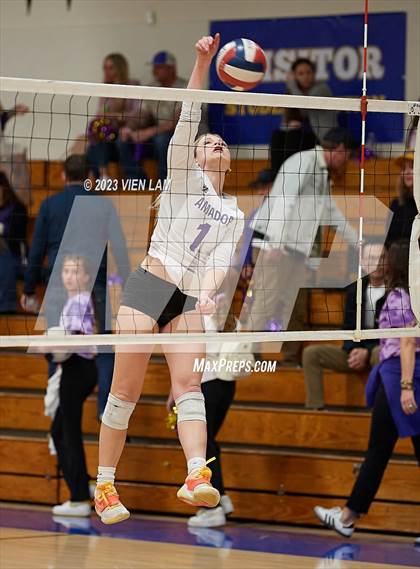 Thumbnail 1 in Amador Valley vs Foothill (CIF NCS Division 1 Semifinal Playoff) photogallery.