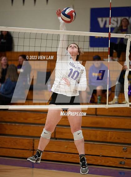 Thumbnail 2 in Amador Valley vs Foothill (CIF NCS Division 1 Semifinal Playoff) photogallery.