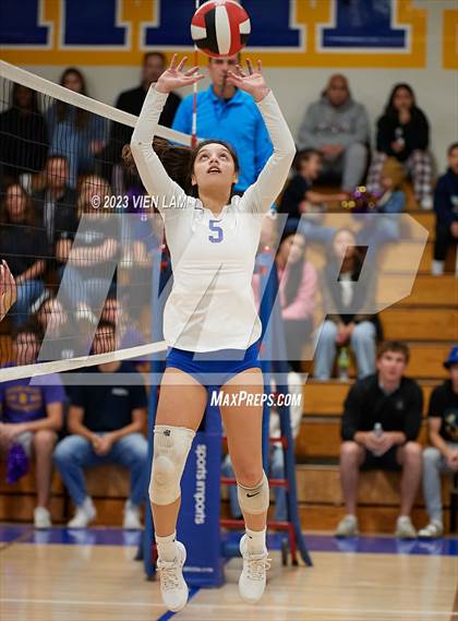 Thumbnail 3 in Amador Valley vs Foothill (CIF NCS Division 1 Semifinal Playoff) photogallery.