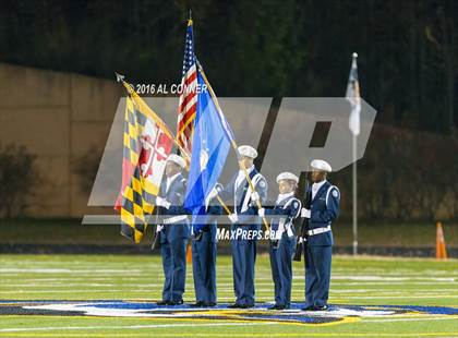 Thumbnail 1 in Eleanor Roosevelt @ Wise (MPSSAA 4A 2nd Round Playoff)  photogallery.