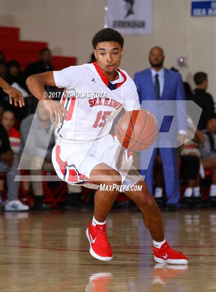 Thumbnail 1 in Narbonne vs. Redondo Union (Ryse Williams/Pac Shores Tournament) photogallery.
