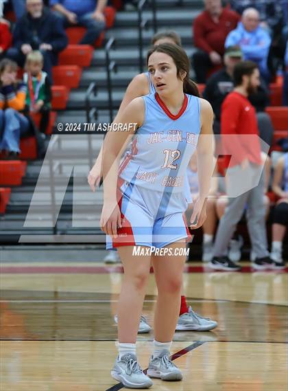 Thumbnail 2 in Lanesville vs Jac-Cen-Del (IHSAA 1A Semi State Semi Final) photogallery.