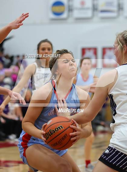 Thumbnail 3 in Lanesville vs Jac-Cen-Del (IHSAA 1A Semi State Semi Final) photogallery.