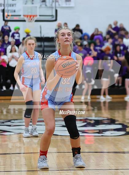 Thumbnail 3 in Lanesville vs Jac-Cen-Del (IHSAA 1A Semi State Semi Final) photogallery.