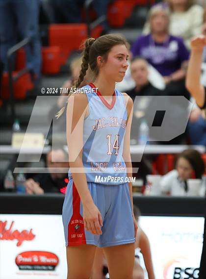 Thumbnail 3 in Lanesville vs Jac-Cen-Del (IHSAA 1A Semi State Semi Final) photogallery.