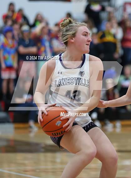Thumbnail 1 in Lanesville vs Jac-Cen-Del (IHSAA 1A Semi State Semi Final) photogallery.
