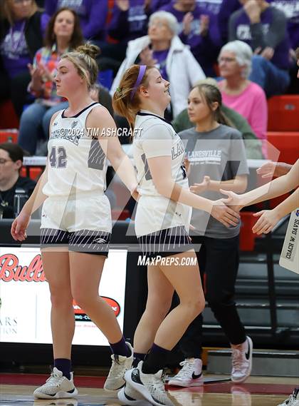 Thumbnail 3 in Lanesville vs Jac-Cen-Del (IHSAA 1A Semi State Semi Final) photogallery.