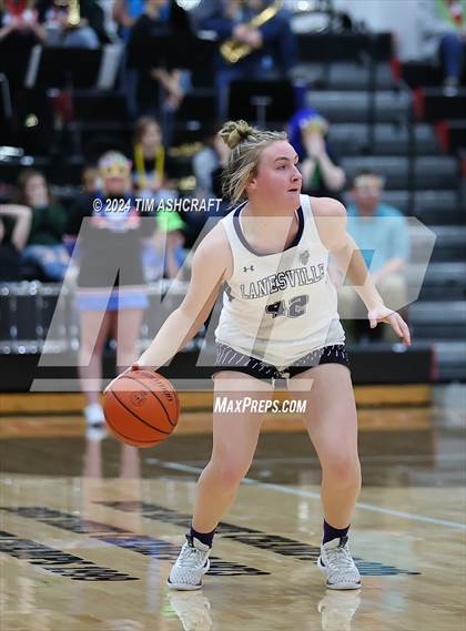 Thumbnail 2 in Lanesville vs Jac-Cen-Del (IHSAA 1A Semi State Semi Final) photogallery.