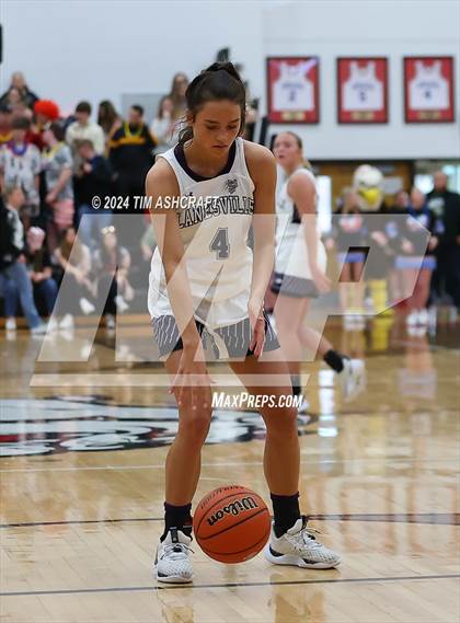 Thumbnail 3 in Lanesville vs Jac-Cen-Del (IHSAA 1A Semi State Semi Final) photogallery.